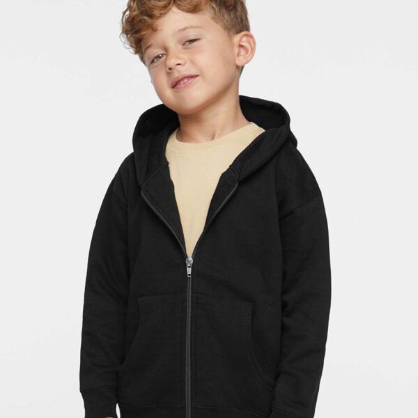 Toddler Core Fleece Full Zip Hooded Sweatshirt Thumbnail