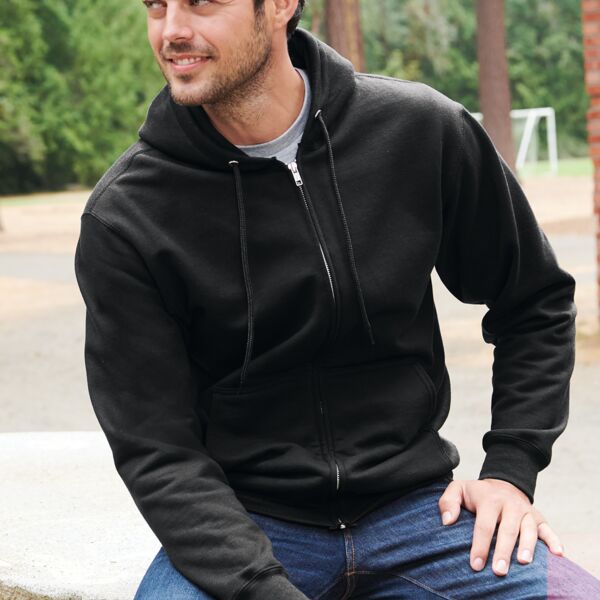 Essential Fleece Full Zip Hooded Sweatshirt Thumbnail