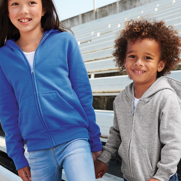 Youth Core Fleece Full Zip Hooded Sweatshirt Thumbnail