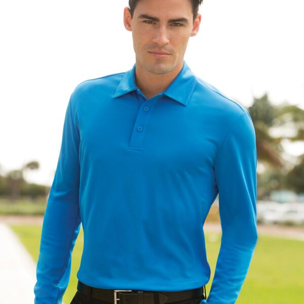 Silk Touch Performance Long Sleeve Polo Thumbnail